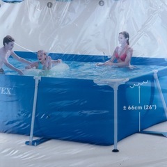 INTEX フレームプール　未使用品の画像