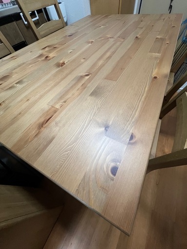 IKEA ヨックモック  ダイニングテーブル＋チェア4脚