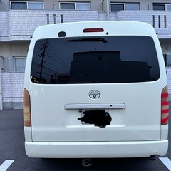 ハイエース　車検あり　３月３０日終了予定の画像