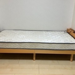 2年使用・シングルマットレス（カバー使用)の画像