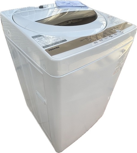 東芝★2022年製★美品★ TOSHIBA 5キロ全自動洗濯機 AW-5GA1 引渡し先決まりました