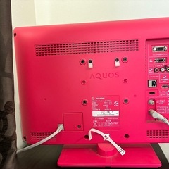 シャープAQUOS液晶テレビ19V型(2011年製)の画像