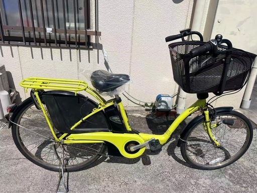 ?594?バッテリー長持ち?? パナソニック前22後26インチ電動自転車?現車確認?