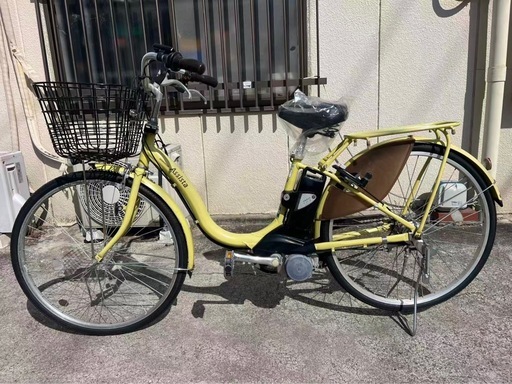 591?バッテリー長持ち?? ブリヂストン 26インチ 電動自転車?現車確認?