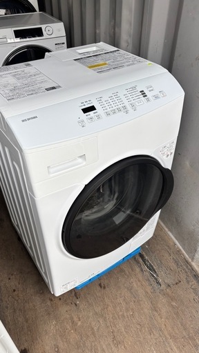 ??未使用品2025年製 8/3kg ドラム式洗濯機 アイリスオーヤマ CDK842-W設置まで対 配達無料??