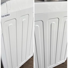 🔥🔥未使用品2025年製 8/3kg ドラム式洗濯機 アイリスオーヤマ CDK842-W在庫2台有り設置まで対 配達無料🚚💦の画像