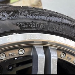 ホイールタイヤセットの画像