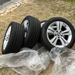 BMW 純正ホイール付き　タイヤ　225/50/17 PIRELLIバリ山の画像