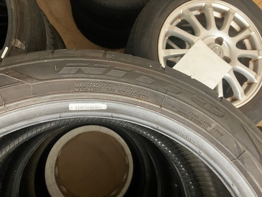 NITTO NT555 245/40r18 97Y 19年製造　溝6mm程度　中古4本