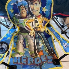 コールマン　アウトドアチェア　トイストーリー　こすとこの画像