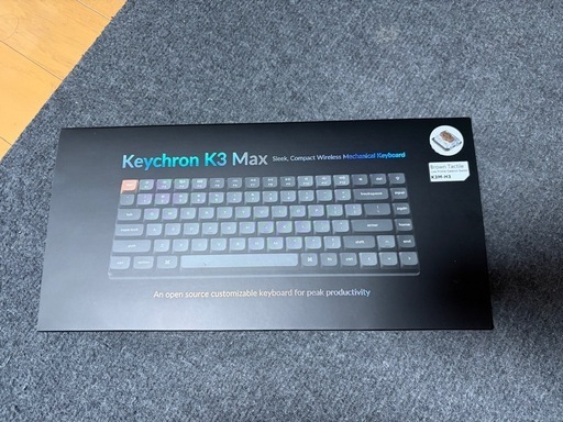 Keychron K-3 Max US配列キーボード 茶軸
