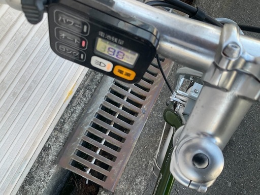 789  パナソニック最新機種電動アシスト自転車プロム20インチマッドオリーブ色