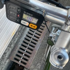 789  パナソニック最新機種電動アシスト自転車プロム20インチマッドオリーブ色の画像