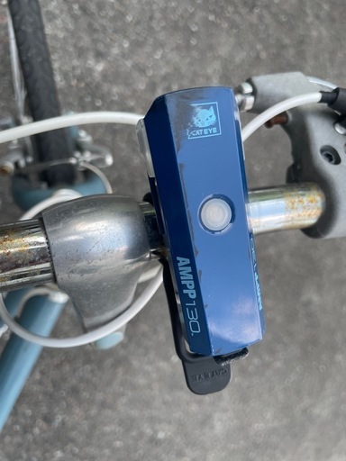 【お話中】自転車 充電式ライト付き