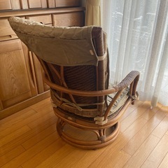 籐椅子の画像