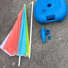 アウトドアビーチパラソルの画像