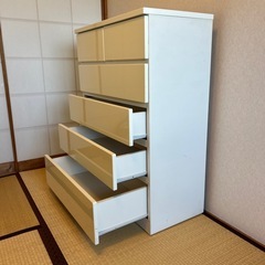 【3/16.17.18で取引可能な方】ニトリ　ハイチェスト　タンスの画像