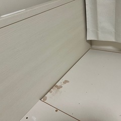 【ニトリ セミダブルベッド＋マットレス】収納チェストベッド N-ジオT コンセント付きの画像