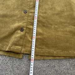 オリーブ コーデュロイ タイトスカートの画像