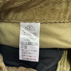 オリーブ コーデュロイ タイトスカートの画像