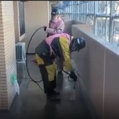 月収27万円以上｜未経験｜土日休み【外壁洗浄】16時頃退社あり｜スマホ面接OK！の画像