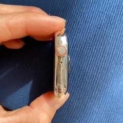 アップルウォッチ　シリーズ7 45mm セルラー　ステンレスモデルの画像