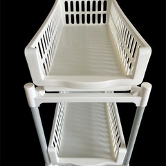 ニトリ　スライドトレー　シンク下収納の画像