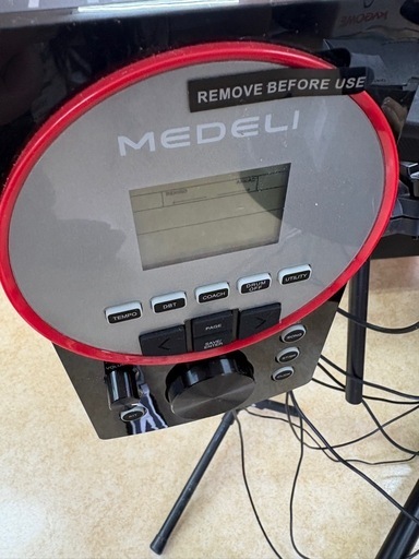 【初心者さんにもオススメ‼️】電子ドラムセット MEDELI DD610J 椅子・スティック付き