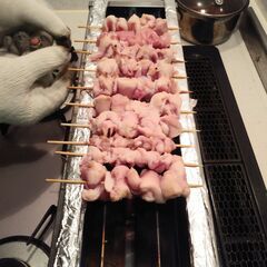 【 業界最安値級 焼き鳥機 】 新品未使用 プロパン強火力ガス 業務用 グリラー グリドル お花見 春桜夏 盆踊り まつり イベント お祭り 屋台 模擬店の画像