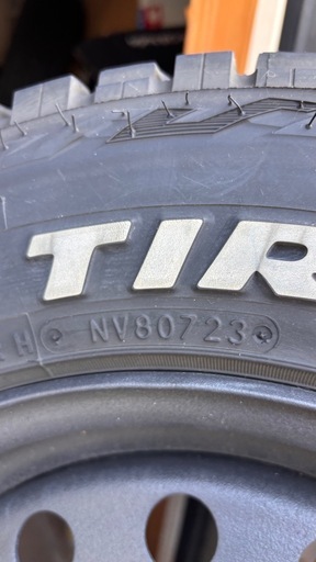 ✴︎購入者決定しました。✴︎高年式タイヤ　オープンカントリー165/80R14 