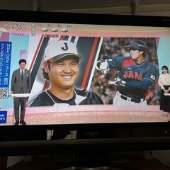 シャープ32型液晶カラーテレビの画像