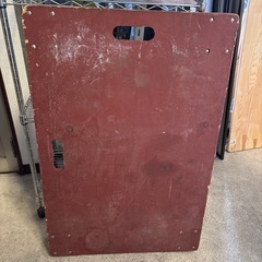 キャスター付き木製台車の画像