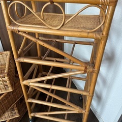《急募》
籐４段ラックの画像