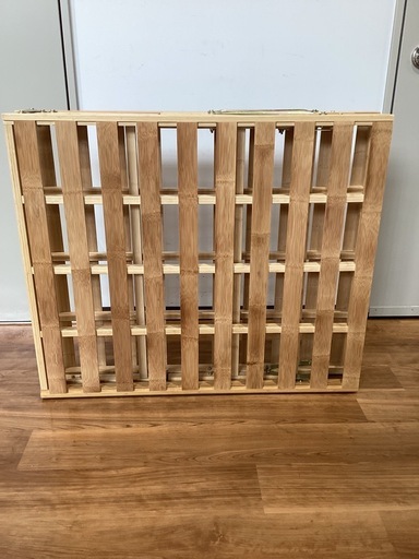 竹製折りたたみベッド【町田市再生家具】253670