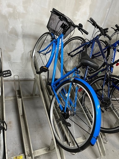 【取引決定】自転車 ブルー