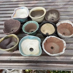 ミニ盆栽鉢　　10個の画像