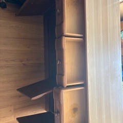 3月15日まで木製食器棚、フローリングシート無料の画像