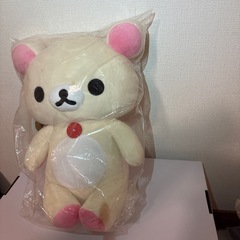 コリラックマ キャリーオンショルダーバッグ ぬいぐるみ キャリーケースの画像