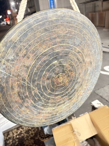 銅羅　直径40cm