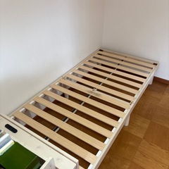 タンスのゲン シングルベッドフレームの画像