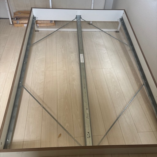 【取引中】IKEA ダブルベッド＆マットレス