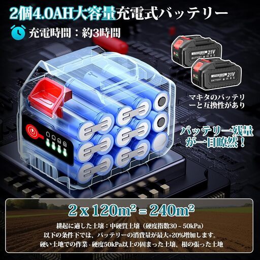電動耕うん機 新品