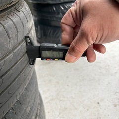 ヨコハマ　ブルーアース　165/55R15 中古タイヤ4本セットの画像