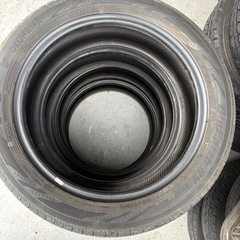 ヨコハマ　ブルーアース　165/55R15 中古タイヤ4本セットの画像