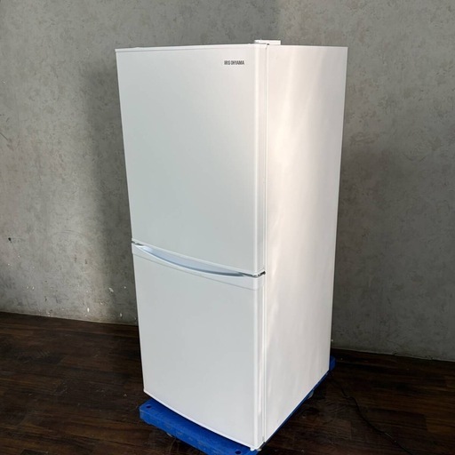 WN1/19　IRIS OHYAMA アイリスオーヤマ IRSD-14A-W ノンフロン冷凍冷蔵庫 142L ホワイト 冷蔵庫 家電 