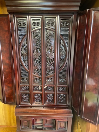 赤紫檀仏具一式