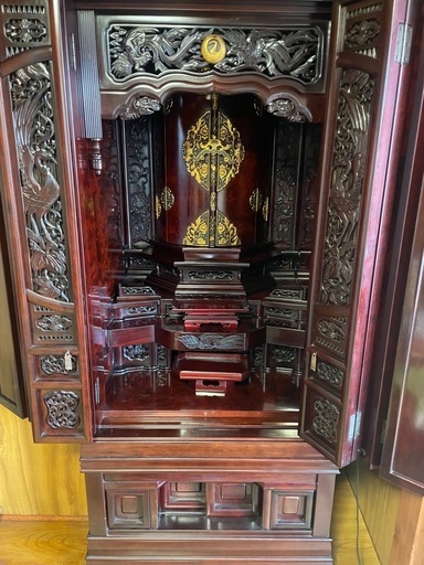 赤紫檀仏具一式