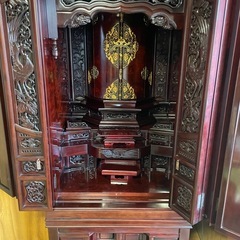 赤紫檀仏具一式の画像