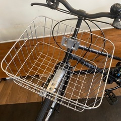 取引き中　27インチ　6速　自転車　ブラックの画像