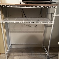 【急募！美品】キッチンラック(電子レンジなし)の画像